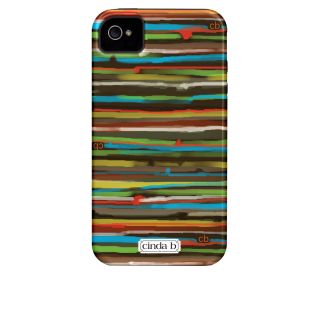 Tough Case for iPhone 4 4S Cinda B Belize Brown