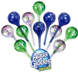 Aqua Globes U Pick Mini Watering Stakes Glass Small Plants Inside 