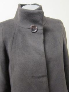Cinzia Rocca Petite Stand Collar A Line Wool Coat 2P NWT $1095