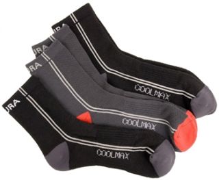 Endura Coolmax Stripe Socks   3 Pack 2013