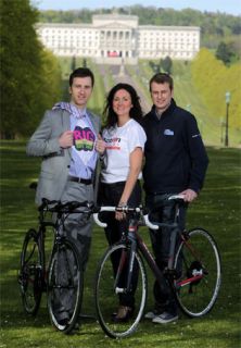 Jim shows his support for Big Bike 2012 with Action Cancers Kerry