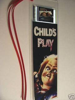 Childs Play Chucky Horror Movie Film Cell Bookmark
