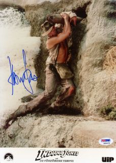 Harrison Ford Hand Signed 8x11 Indiana Jones PSA DNA COA UACC RD289