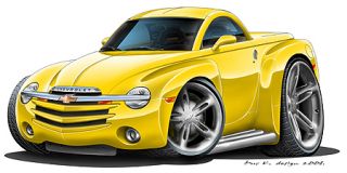Chevrolet SSR Graphic Wall Graphic Home Decor Man Cave