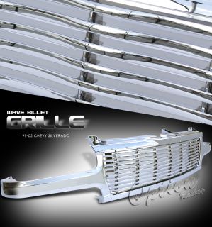 2000 2006 CHEVY TAHOE/SUBURBAN WAVE BILLET STYLE CHROME GRILLE