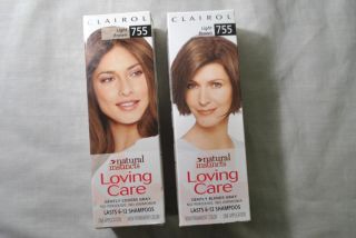 Clairol Natural Instincts Loving Care Light Brown 755 Volumizeing Hair
