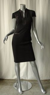 Diane Von Furstenberg DVF Black Bundia Knit Dress 2