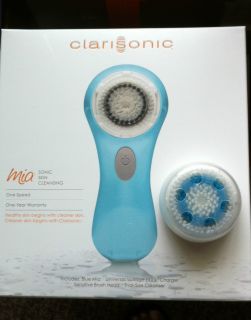 CLARISONIC MIA Sonic Cleansing NEW BLUE BONUS Deep Pore BRUSH