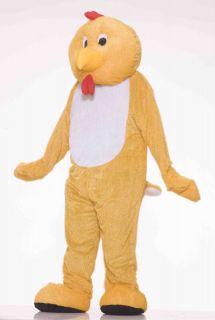 Deluxe Plush Chicken Adult Mascot Costume Standard Size NEW
