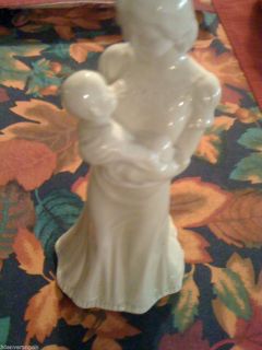 Lenox China Quiet Time Figurine Mother Holding Baby