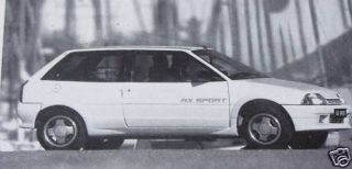 Original 1987 Road Report Citroen AX Sport