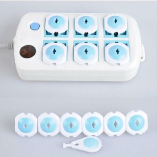 Pcs Socket Kids Baby Electrical 2pin Safety Security Protective