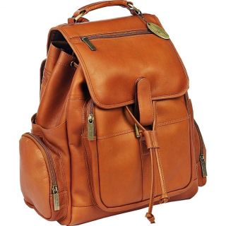 CLAIRECHASE SMALL UPTOWN NETBOOK LEATHER BACKPACK