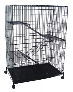 Ferret Cat Chinchilla Dog Cage Crate 36x23x52 CT52