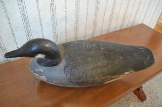  GOOSE Decoy Carved by Doug Jester Chincoteague Island Virginia