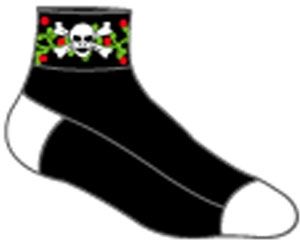SockGuy Ladies Skull Socks