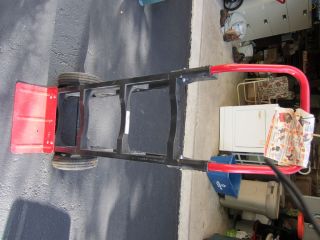 TRANSPORT DOLLY red dolly red hand truck PICK UP IN CLARKSTON MI