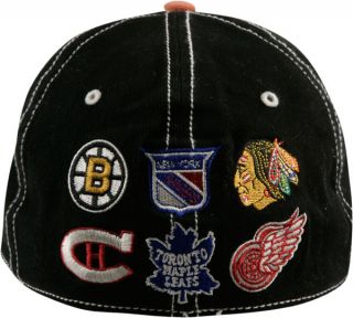 Original Six Stone/Ochre Old Time Hockey Asker Stretch Fit Hat
