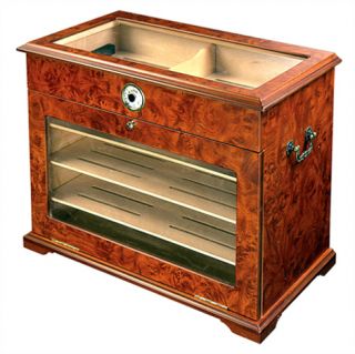 Cigar Cabinet Humidor Table End Display Case 400ct 20
