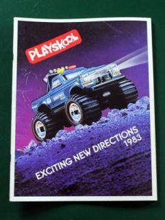 Vintage 1983 Playskool Toy Fair Dealer Catalog