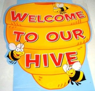  Our Hive Sign Classroom Teacher Supplies Daycare New Door Decor