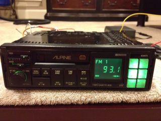 Alpine 7390 Pre Amp Deck and CHM S630 CD Changer
