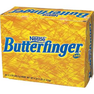 Butterfinger Nestle 36 chocolate bars