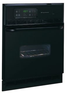 24 Black Single Electric Self Cleaning Wall Oven FEB24S5AB