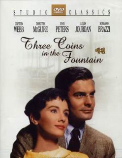 Three Coins in The Fountain 1954 Clifton Webb New DVD