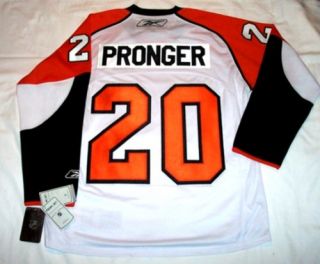 Chris Pronger Size Large Philadelphia Flyers Reebok Premier Jersey