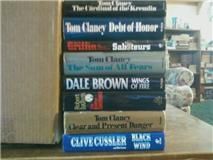  Espionage Hardcover Novels Tom Clancy Dale Brown 0399133453