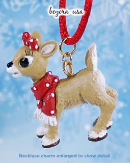 Clarice with Scarf Necklace from the Rankin/Bass movie Rudolph the Red