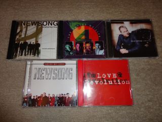  Lot of 5 Christian Music CD'S
