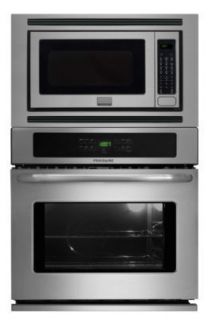 27 Stainless Steel Self Cleaning Wall Oven Microwave Combo