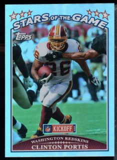 2009 Topps Kickoff Stars of The Game Clinton Portis