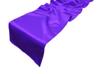 20 12 x 108 Lamour Satin Table Runners Linens