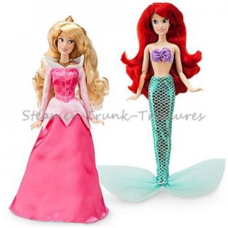 New  Classic Princess 10 12 Doll Set Rapunzel Ariel Belle
