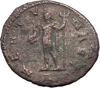 Claudius II Gothicus 268AD Billon Silver RARE Ancient Roman Coin Nude