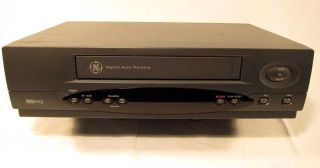 GE VG2050 4 Head VCR VHS Tape Player Recorder HQ Digital Tracking