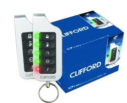 CLIFFORD MATRIX 1.3X 2 WAY RESPONDER LE CAR SECURITY SYSTEM W/ KEYLESS