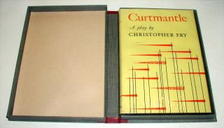 This is the first edition of Christopher Frys play Curtmantle