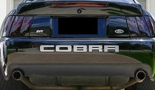 Mustang Cobra Smoked Tinted Tail Light Covers Vinyl 03 04