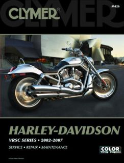 Clymer Repair Service Manual Harley Davidson V Rod VRSC Series 02 07
