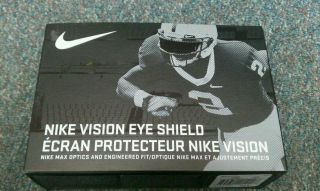 Brand New Nike Football Visor Adult Clear
