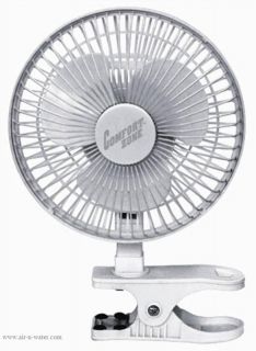 CZ6C Comfort Zone 6 Inch Clip On Fan With Minimal Energy Use