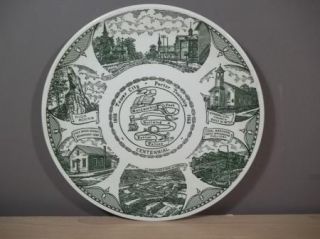 Vintage Tower City Porter Township PA Centennial Collector Plate 10