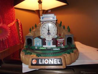 Lionelville Village Alarm Clock LIONEL Train 1900 2000 L@@K