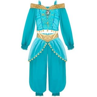  Deluxe Princess Jasmine Costume sz 4 Girls Dress Up
