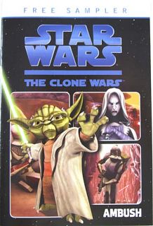 Star Wars Clone Wars Sampler SD Comic Con Promo Comic