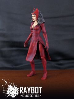 Marvel Legends Now Uncanny Avengers Scarlet Witch Custom Figure Raybot